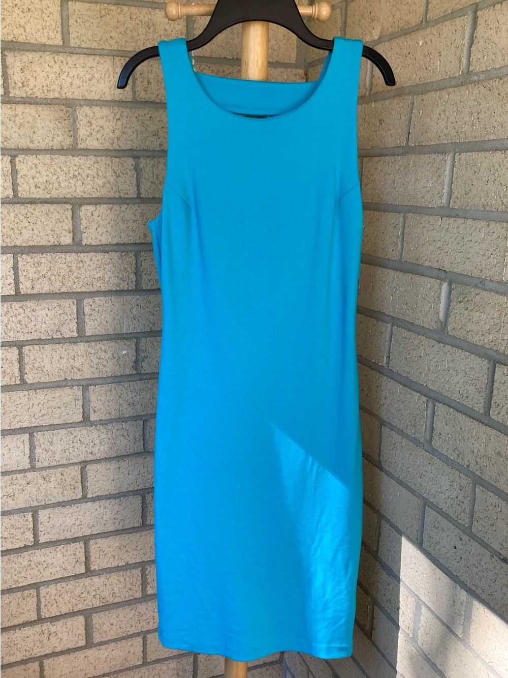 Amanda Uprichard Cut Out Back Detail Teal Blue Dress - Picture 7 of 12